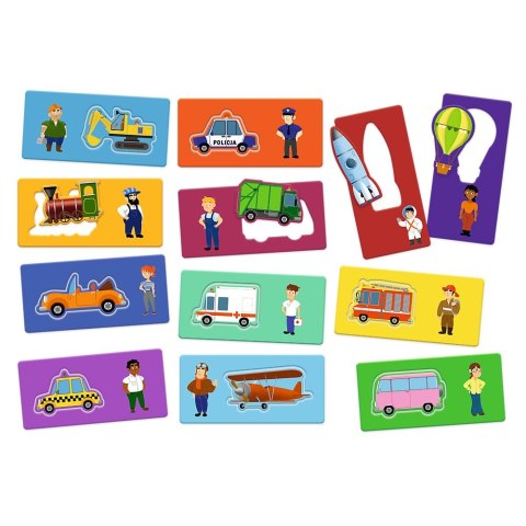 Gra edukacyjna ABC Malucha Pojazdy Trefl (02907)