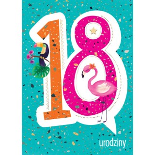 Kartka składana Karnet B6 18-NASTKA FLAMING Henry (5907465660730)