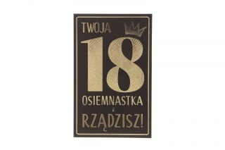 Kartka składana Urodzny Art Nuvo (5905771370305)