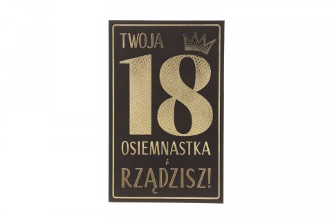 Kartka składana Urodzny Art Nuvo (5905771370305)