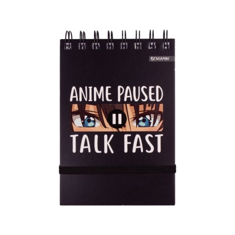 Kołozeszyt (kołonotatnik) Manga A6 96k. krata (nd) (9367)