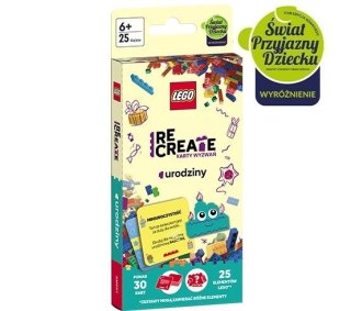 Książeczka edukacyjna LEGO® Recreate. Karty Wyzwań. Urodziny Ameet (ACP 6611)