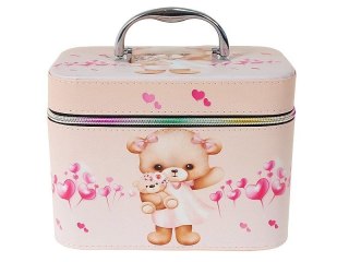 Kuferek L z lusterkiem, zapinany na zamek Adar (615106)