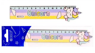 Linijka drewniana JEDNOROŻEC 15 cm 15cm Cresco (224109)