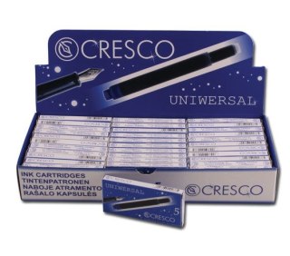 Naboje krótkie uniwersalne 5 szt niebieskie Cresco