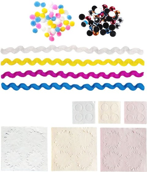 Ozdoba filcowa Craft-Fun Series Wielkanoc Pisanki do złożenia Titanum (5003)