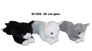 Pluszak kot 3 kolory z głosem [mm:] 450 Sun-Day (170781)