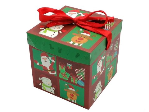 Pudełko na prezent świąteczna BN [mm:] 150x150 One Dollar (356122)