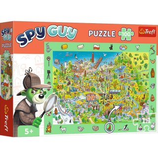 Puzzle Rodzina Treflików Spy Guy - Polska 100 el. Trefl (15596)