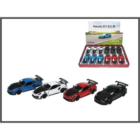 Samochód Porsche 911 GT2 RS 4-kolory 1:36 napęd Hipo (HXKT228)