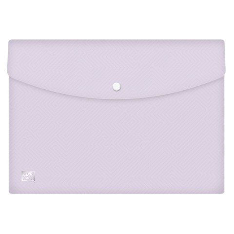 Teczka plastikowa na zatrzask Urban kopertowa pastel A4 mix 300 mic. Oxford (400187613)