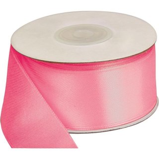 Wstążka Craft-Fun Series satynowa 38x25 [mm x m] różowy Titanum (TS38-006)