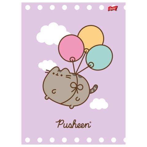 Zeszyt Pusheen A4 32k. 70g krata Unipap