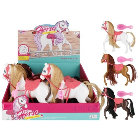 Figurka konik 19cm + akcesoria Mega Creative (510702)