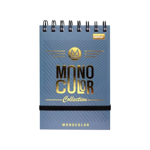 Kołozeszyt (kołonotatnik) MONOCOLOR A6 96k. krata (nd) (5320)