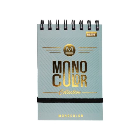 Kołozeszyt (kołonotatnik) MONOCOLOR A6 96k. krata (nd) (5320)