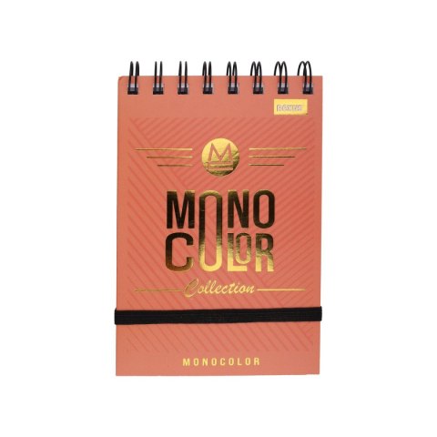 Kołozeszyt (kołonotatnik) MONOCOLOR A6 96k. krata (nd) (5320)