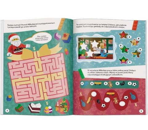 Książeczka edukacyjna LEGO® Books. Ruszamy na biegun! Ameet (LNC 6804)