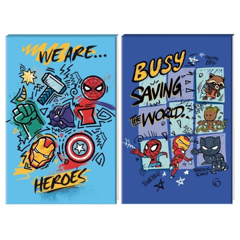 Notes (notatnik) Avengers A7 30k. krata Beniamin