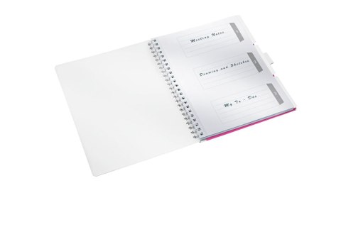 Notes (notatnik) LEITZ WOW BE MOBILE A4 80k. [mm:] 255x307 Leitz (46450023)