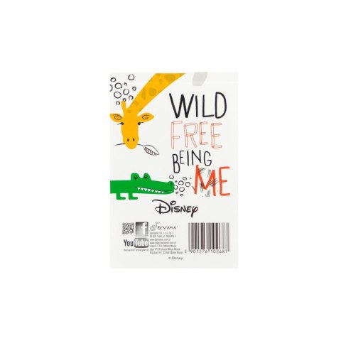 Notes (notatnik) Mickey Mouse A7 30k. [mm:] 71x107 Beniamin (6102687)