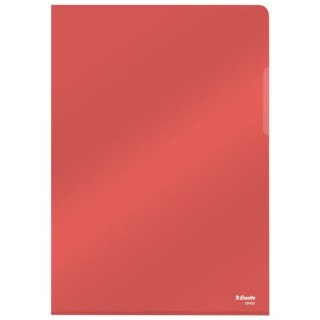 Ofertówka A4 kolor: czerwony typu L 150 mic. Esselte (55433)