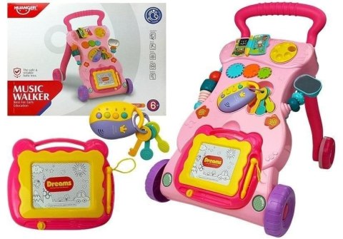 Pchacz ze znikopisem różowy Lean (5995)