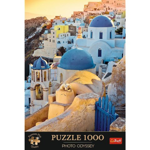 Puzzle Premium Plus Miasteczko Oia, Santorini 1000 el. Trefl (10853)