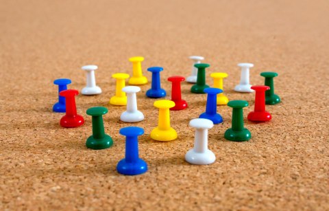 Tablica korkowa w drewnianej ramie Memoboards (TC54/1)