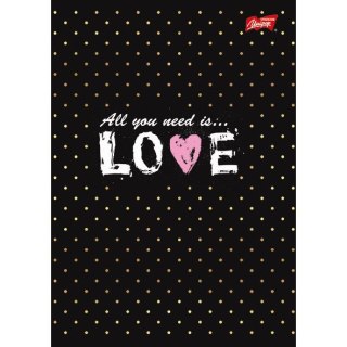 Zeszyt Golden Love A4 60k. krata Unipap
