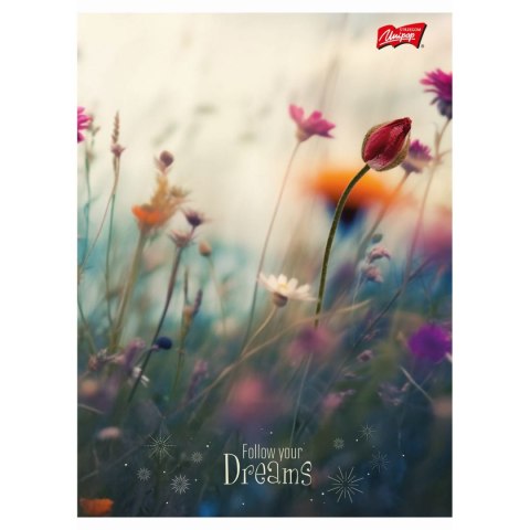 Zeszyt Romantic Meadow A5 60k. 70g linia Unipap