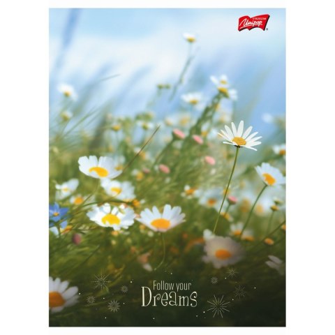 Zeszyt Romantic Meadow A5 60k. 70g linia Unipap