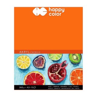 Blok artystyczny A3 360g 10k Happy Color (HA 7836 3040-A10)