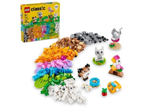 Klocki konstrukcyjne Classic Kreatywne zwierzątka Lego (11034)