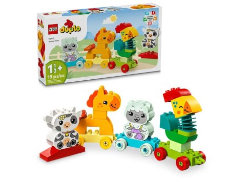 Klocki konstrukcyjne Duplo Pociąg ze zwierzątkami Lego (10412)