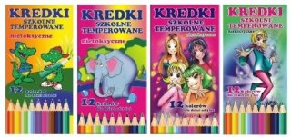 Kredki ołówkowe 12 kol. Sdm