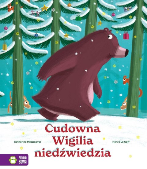 Książka dla dzieci Cudowna Wigilia niedźwiedzia Aksjomat