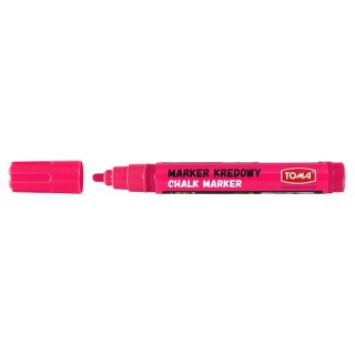 Marker specjalistyczny kredowy wkład różowy 4,5mm okrągła końcówka Toma (TO-292 8 2)