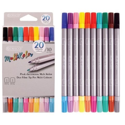 Marker specjalistyczny wkład mix okrągła końcówka Cresco (212302)