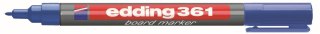Marker suchościeralny 361 wkład niebieski 1,0mm płaska/szpic końcówka Edding
