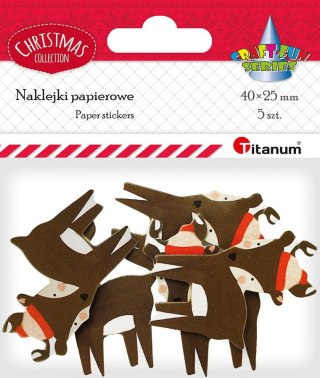 Ozdoba papierowa Craft-Fun Series renifer Titanum (DIY-CH-MA-017)