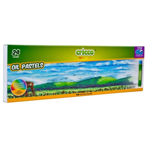 Pastele olejne 24 kol. Cricco (CR481K24/A/A)