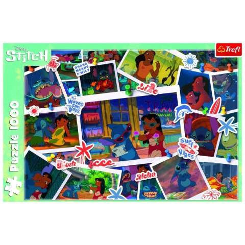 Puzzle Lilo I Stich Słodkie Wspomnienia 1000 el. Trefl (10882)