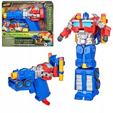 Robot Nerf Transformers Optimus 2w1 wyrzutnia Hasbro (F3901)
