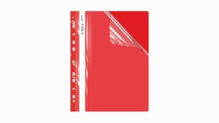 Skoroszyt ECOnomy A4 czerwony polipropylen PP Biurfol (STP-02-01)