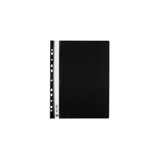 Skoroszyt sztywny zawieszany czarny A4 czarny PVC PCW 160mic. 150g Tres (SKWA4/CZAR)