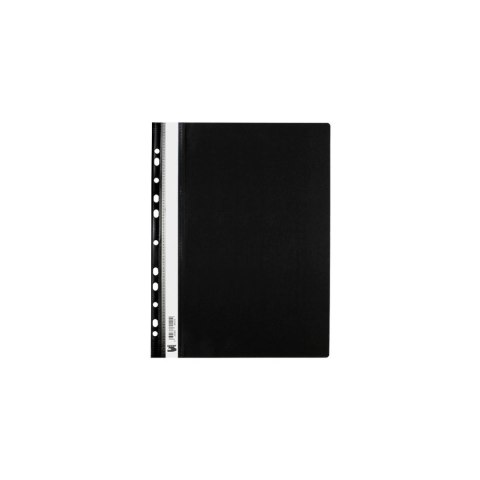 Skoroszyt sztywny zawieszany czarny A4 czarny PVC PCW 160mic. 150g Tres (SKWA4/CZAR)