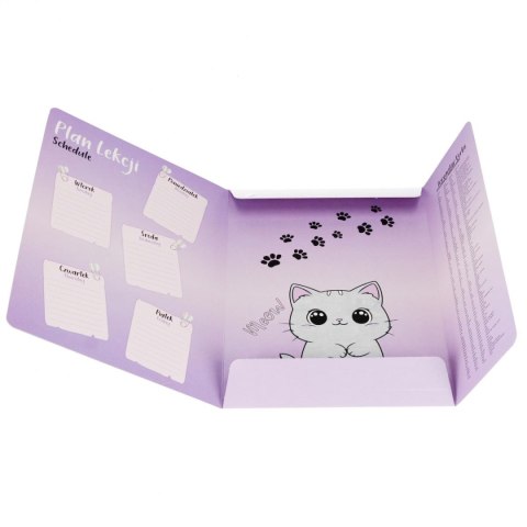 Teczka kartonowa na gumkę Kotek A4 mix Starpak (559723)