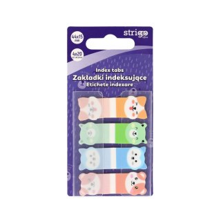 Zakładki indeksujące MISIE 44x15mm 5905658810276 [mm:] 45x15 Strigo (SSN024)
