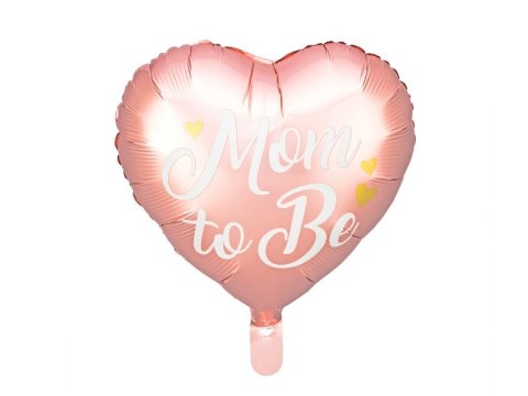 Balon foliowy Mom to Be, 35cm 14cal Partydeco (FB92-081)